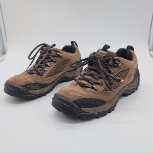 Timberland Men's ACT sz 6 Brown Low Top Hiking Shoes 85632 4022